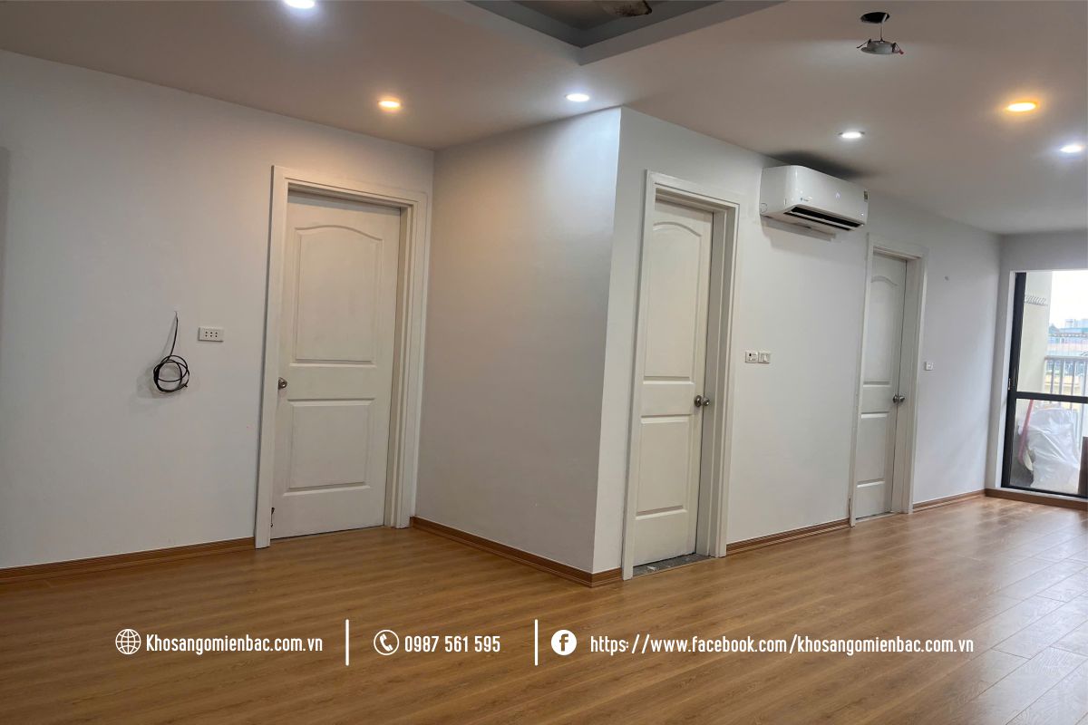 Thi công Sàn gỗ cốt nâu Royalwood 1264 tại Bắc Ninh