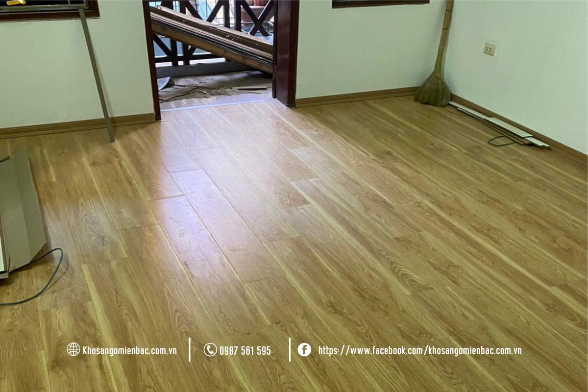 Thi Công sàn gỗ Savi SV905