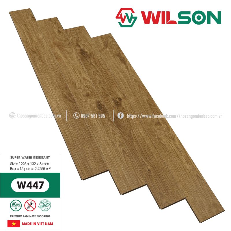 Sàn Gỗ Wilson W447