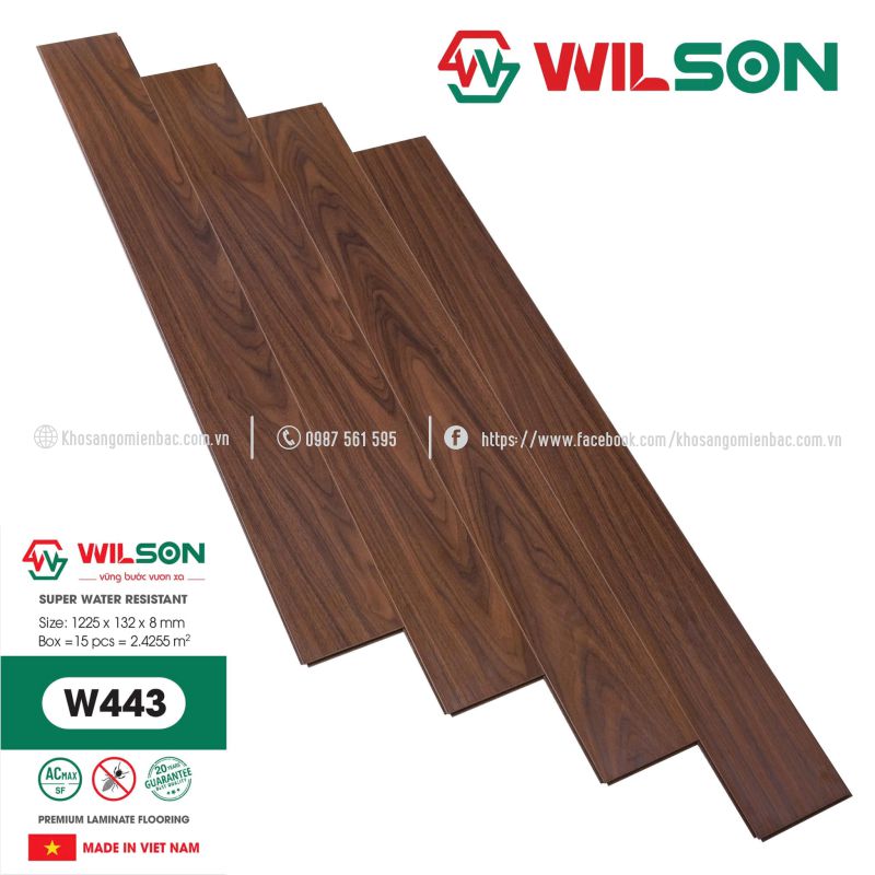 Sàn Gỗ Wilson W443