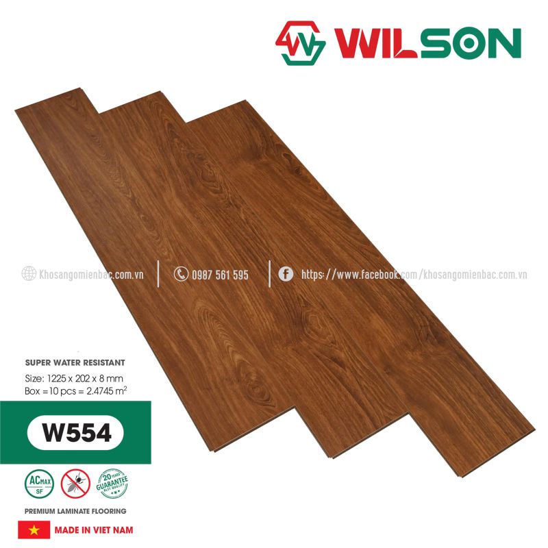 Sàn Gỗ Wilson W554