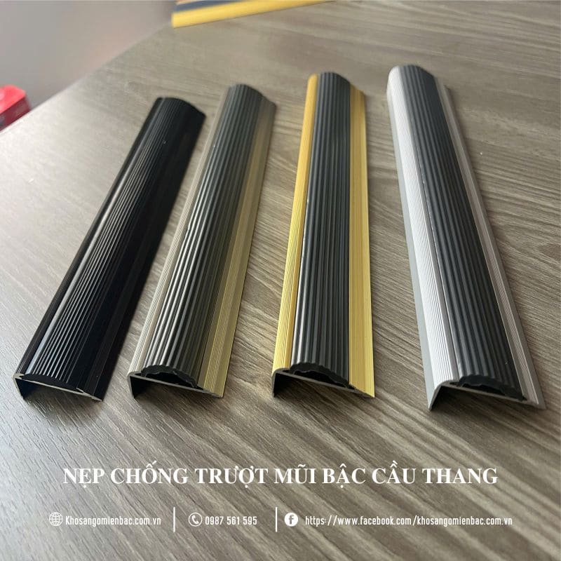 Nẹp Chống Trơn Mũi Bậc Cầu Thang