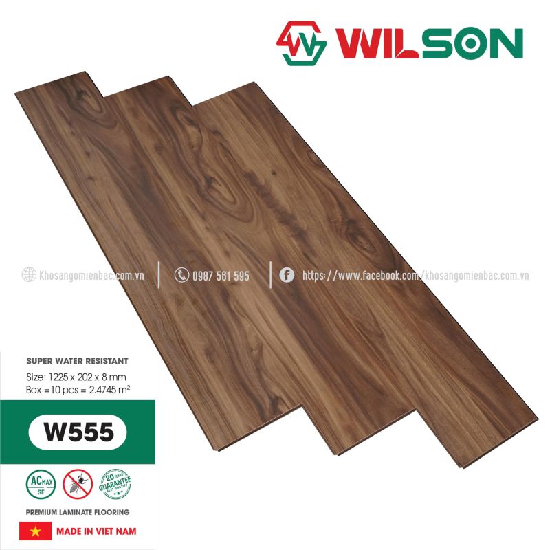 Sàn Gỗ Wilson W555
