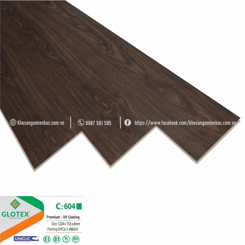 Sàn Nhựa Glotex C604