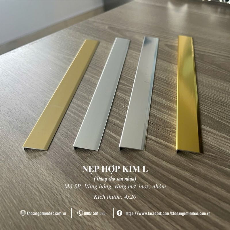 Nẹp L Hợp Kim
