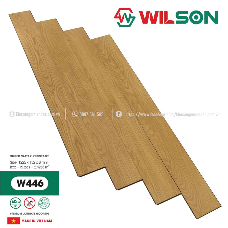 Sàn Gỗ Wilson W446
