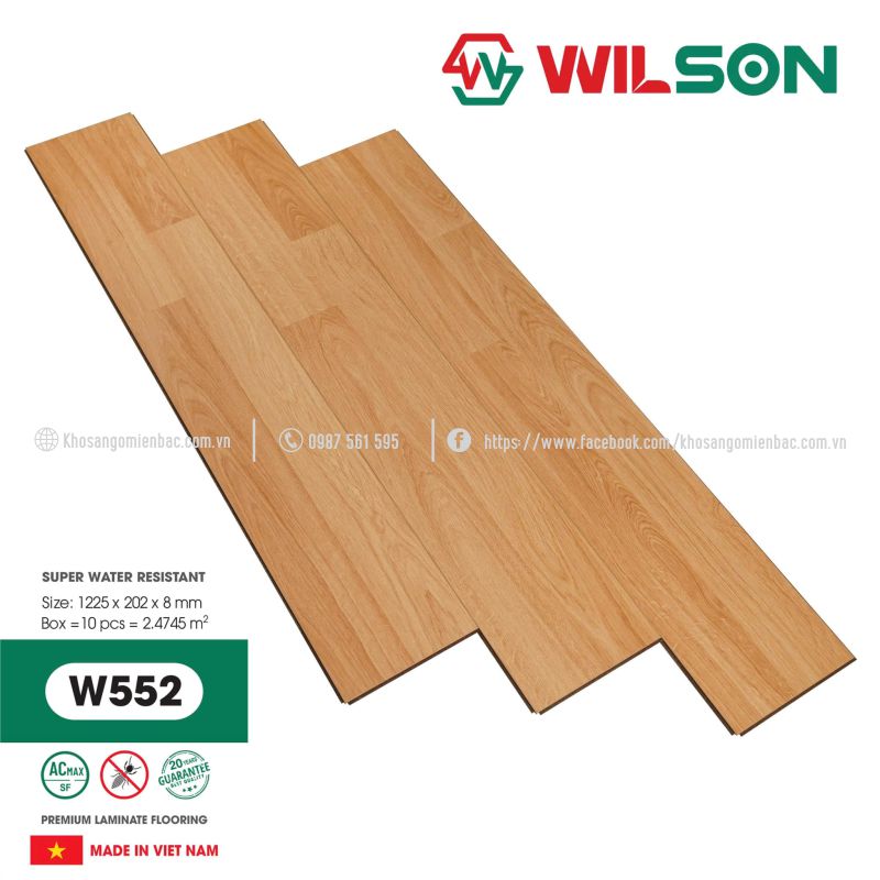 Sàn Gỗ Wilson W552