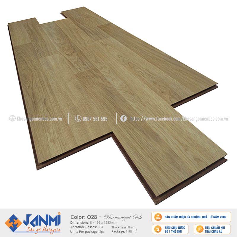 Sàn Gỗ Janmi O28