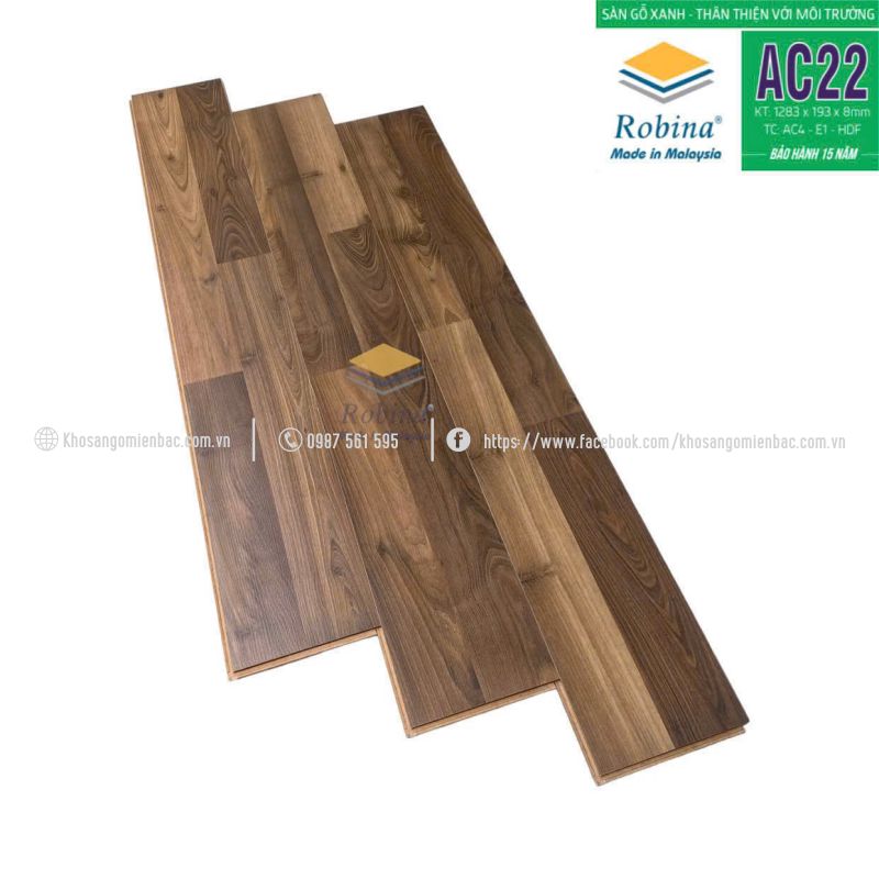 Sàn Gỗ Robina AC22