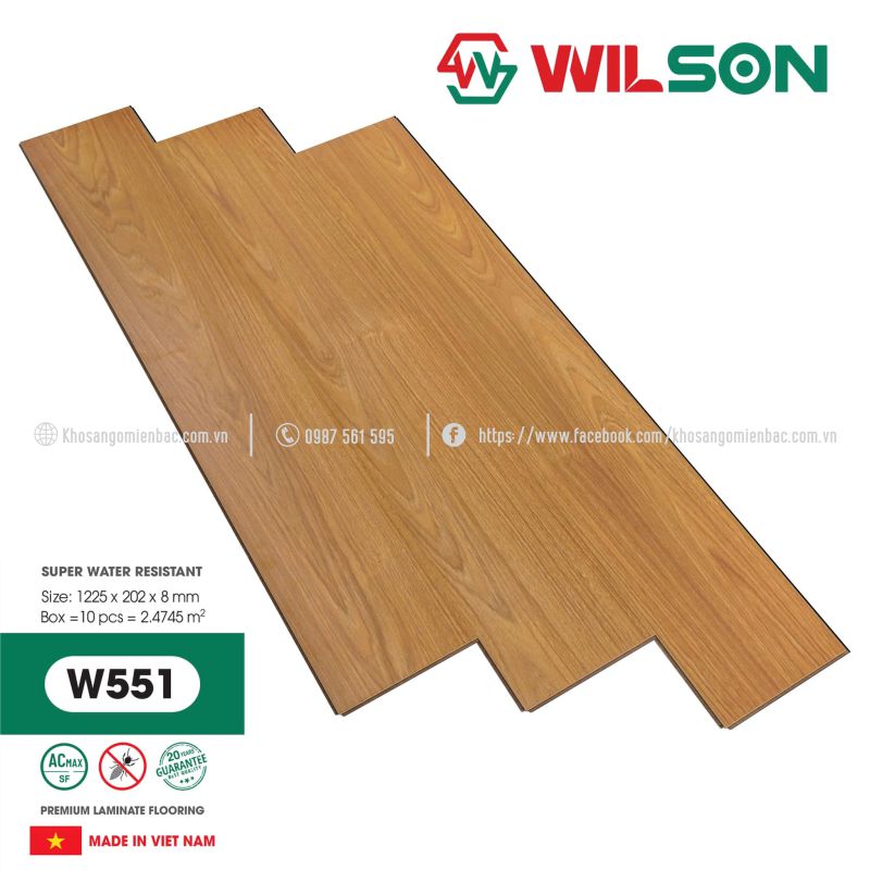 Sàn Gỗ Wilson W551