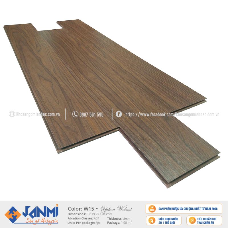 Sàn Gỗ Janmi W15