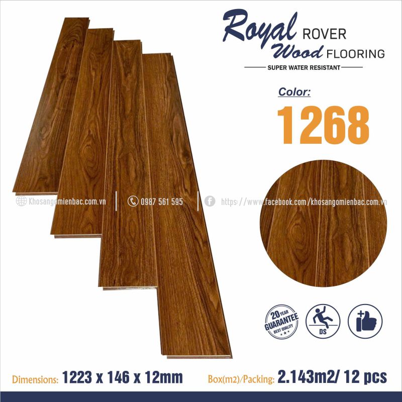 Sàn Gỗ Royalwood 1268