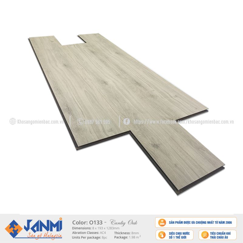 Sàn Gỗ Janmi O133