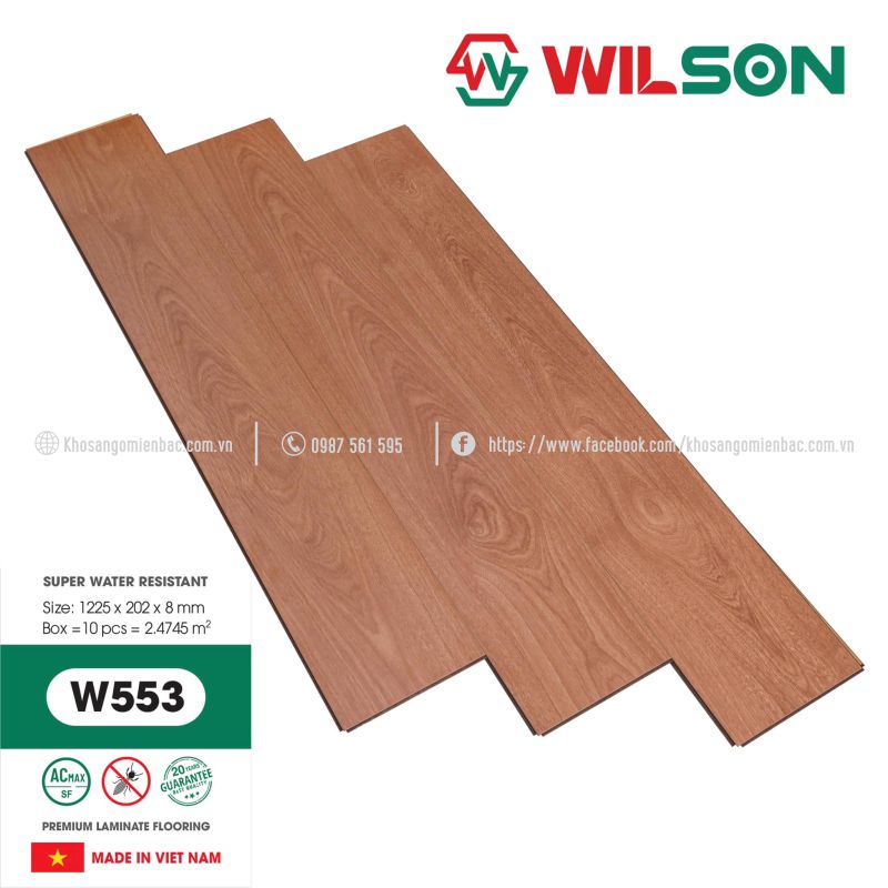 Sàn Gỗ Wilson W553