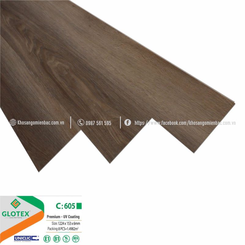Sàn Nhựa Glotex C605