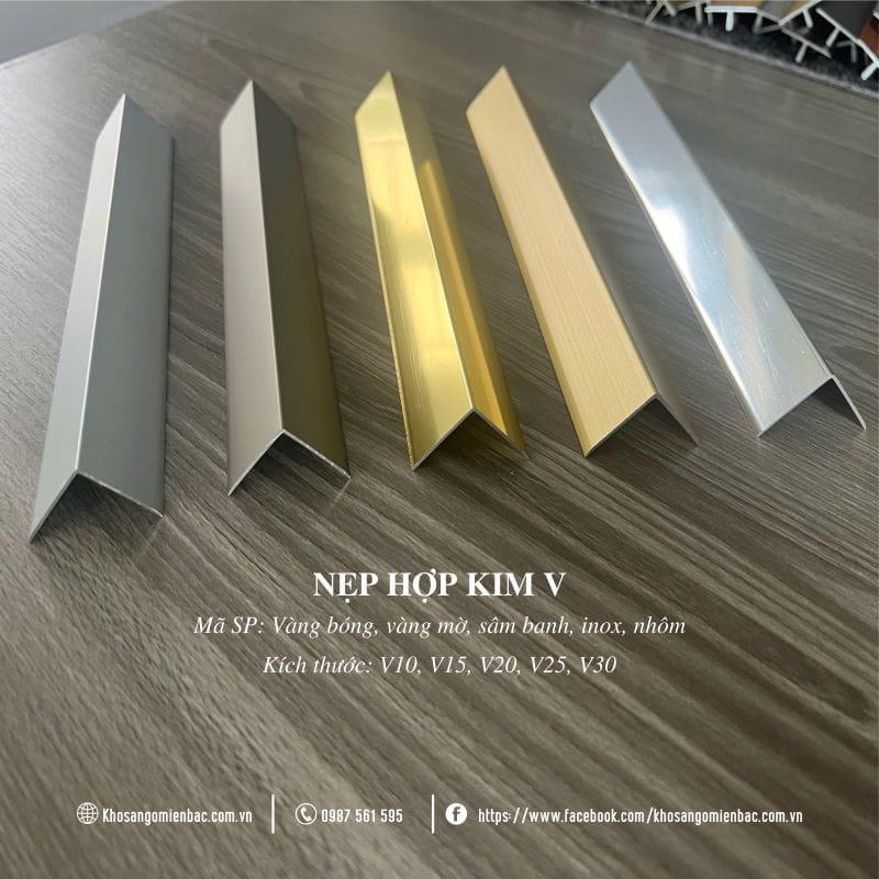 Nẹp V Hợp Kim