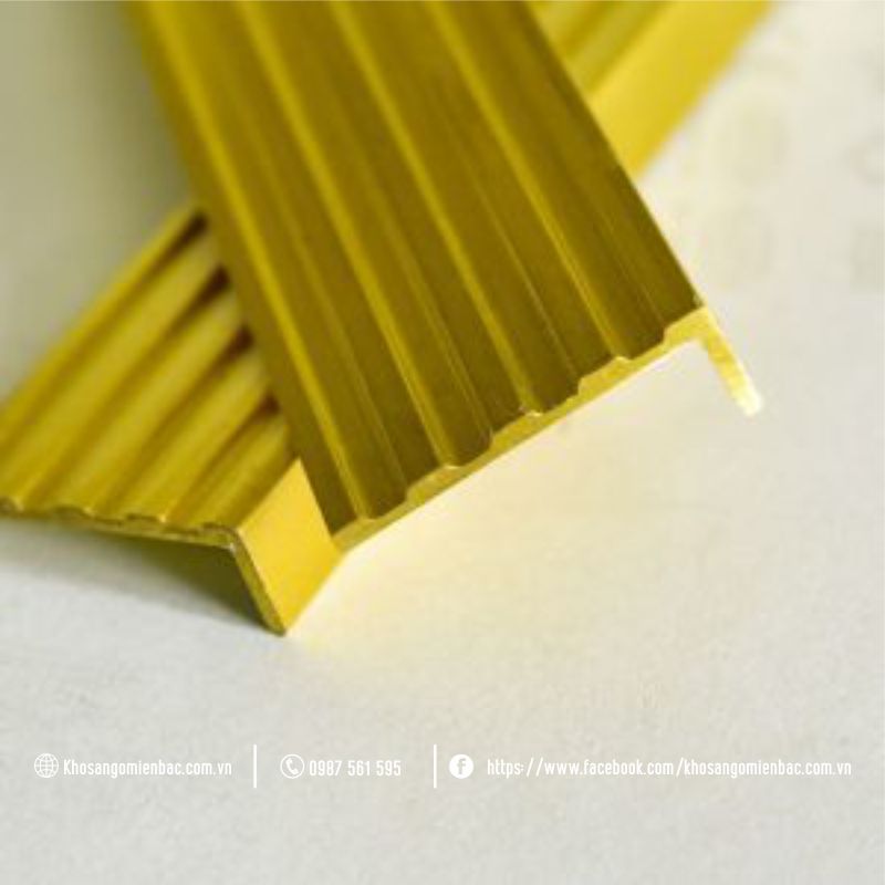 Nẹp L Đồng Mặt Gân