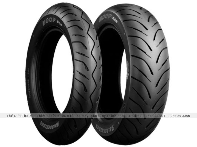 Lốp không săm sử dụng cao su giữ kín khí bên trong 