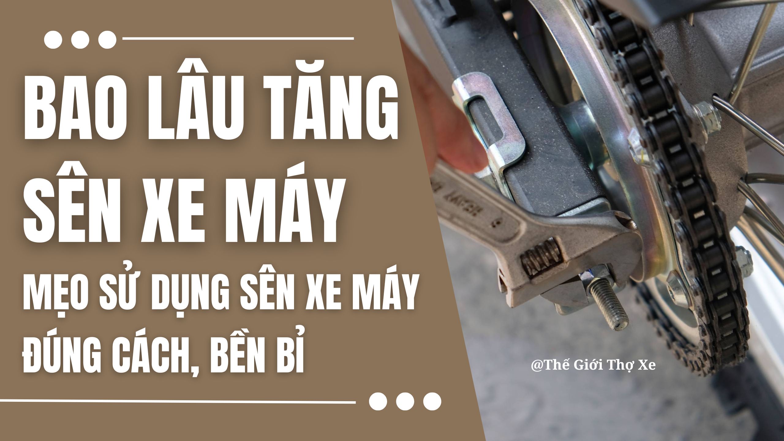 Bao lâu tăng sên xe máy? Mẹo sử dụng sên xe máy đúng cách, bền bỉ
