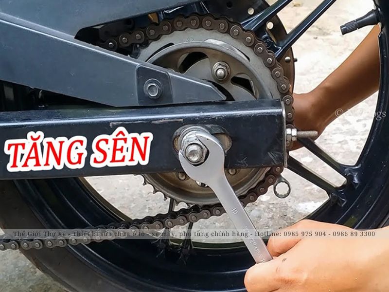 Cần dựa vào các dấu hiệu để xác định thời điểm hợp lý tăng sên xe máy 