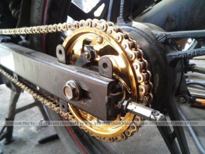 Sử dụng sên phù hợp với từng loại xe máy khác nhau 