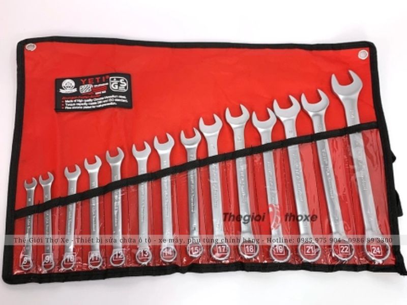 Cờ lê được sử dụng để tháo, mở, nới lỏng, siết chặt bulong, ốc vít