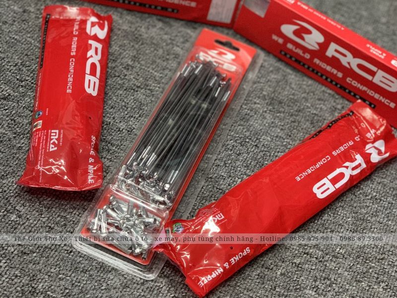Thông số căm được ghi trên bao bì sản phẩm 