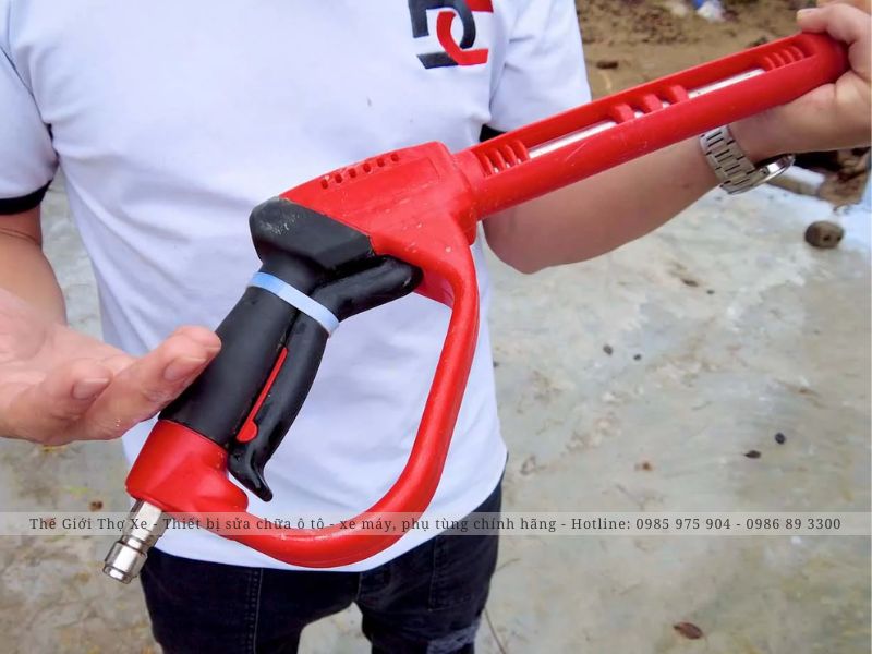 Lỗi cò súng không điều chỉnh được tia nước 