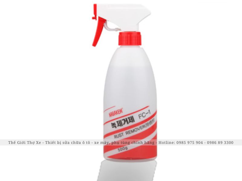 Mở ốc bị rỉ sét bằng các loại hóa chất chuyên dụng