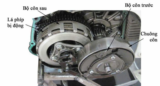 Cấu tạo côn xe máy