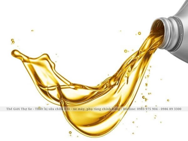 Dầu gốc là thành phần chính trong dầu nhớt 
