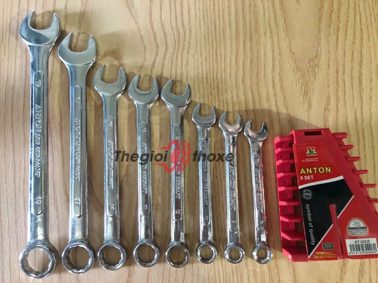 Bộ cờ lê sửa xe máy Anton 8 cây