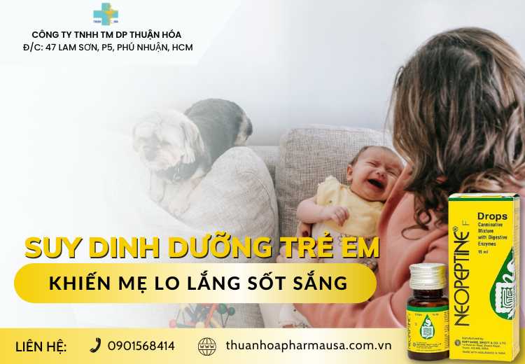 SUY DINH DƯỠNG TRẺ EM KHIẾN MẸ LO LẮNG SỐT SẮNG