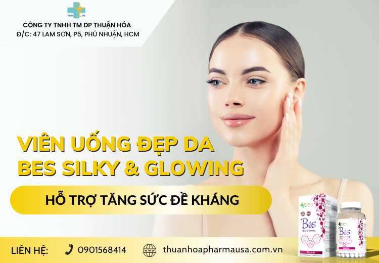 VIÊN UỐNG ĐẸP DA BES SILKY & GLOWING: HỖ TRỢ TĂNG SỨC ĐỀ KHÁNG