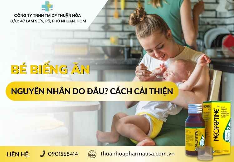 BÉ BIẾNG ĂN NGUYÊN NHÂN DO ĐÂU? CÁCH CẢI THIỆN