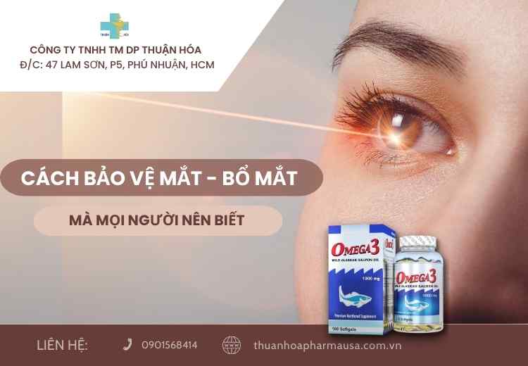 CÁCH BẢO VỆ MẮT - BỔ MẮT MÀ MỌI NGƯỜI NÊN BIẾT