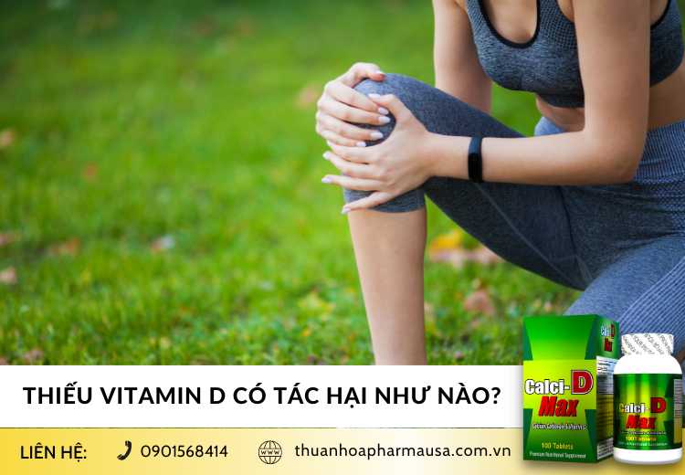 Tác hại của việc thiếu vitamin D