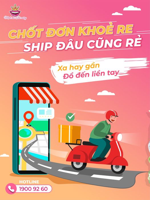 CHỐT ĐƠN KHOẺ RE, SHIP ĐÂU CŨNG RẺ