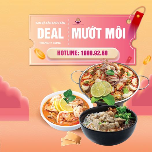 THÁNG 12 NÀY BẠN ĐÃ SẴN SÀNG SĂN DEAL HOT CÙNG MƯỚT MÔI HAY CHƯA?