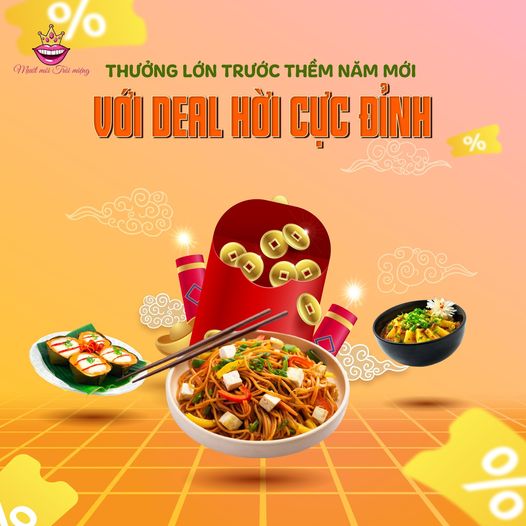 THƯỞNG LỚN TRƯỚC THỀM NĂM MỚI VỚI DEAL HỜI CỰC ĐỈNH TẠI MƯỚT MÔI