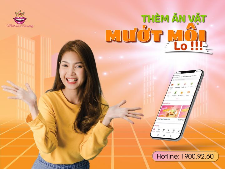 ĂN LÀ NGHIỆN - NGHIỆN ĐỪNG NGẠI THÈM ĂN VẶT CÓ APP MƯỚT MÔI LO