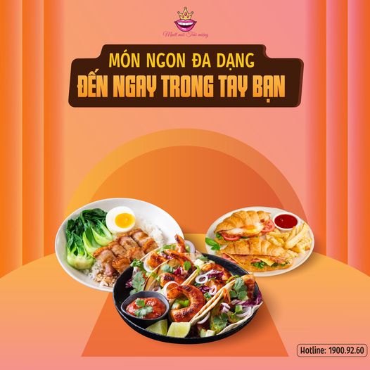 MÓN NGON ĐA DẠNG ĐẾN NGAY TRONG TAY BẠN