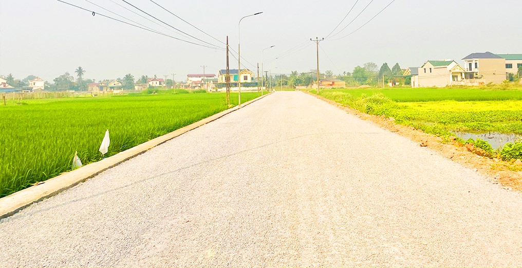 Cập nhật tiến độ thi công dự án tháng 05/2023 – Dự án Cải tạo, nâng cấp tuyến đường cứu hộ, cứu nạn xã Trường Xuân đi đê tả sông Chu, huyện Thọ Xuân