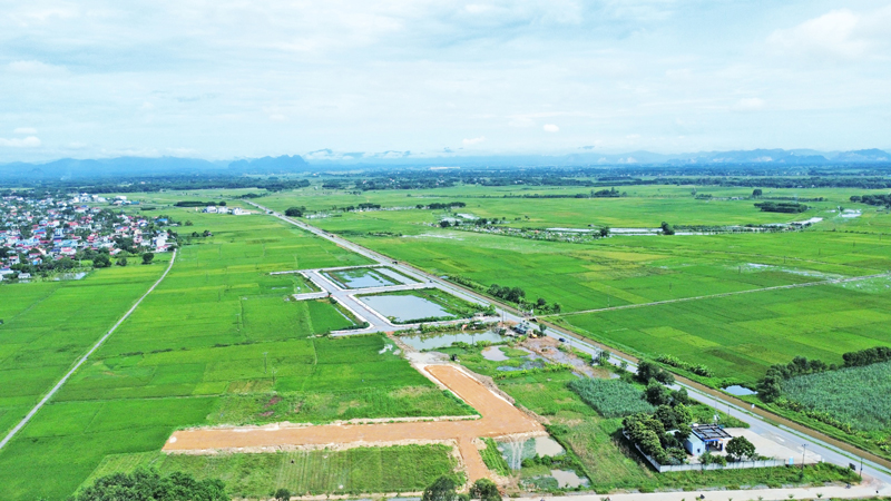 Cập nhật tiến độ tháng 9/2023 - Dự án hạ tầng kỹ thuật khu dân cư xã Phú Xuân, huyện Thọ Xuân.