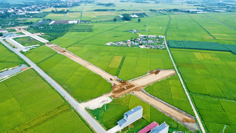 Cập nhật tiến độ thi công tháng 9/2023 - Dự án hạ tầng kỹ thuật khu dân cư xã Xuân Hòa - Thọ Hải, huyện Thọ Xuân, Tỉnh Thanh Hóa