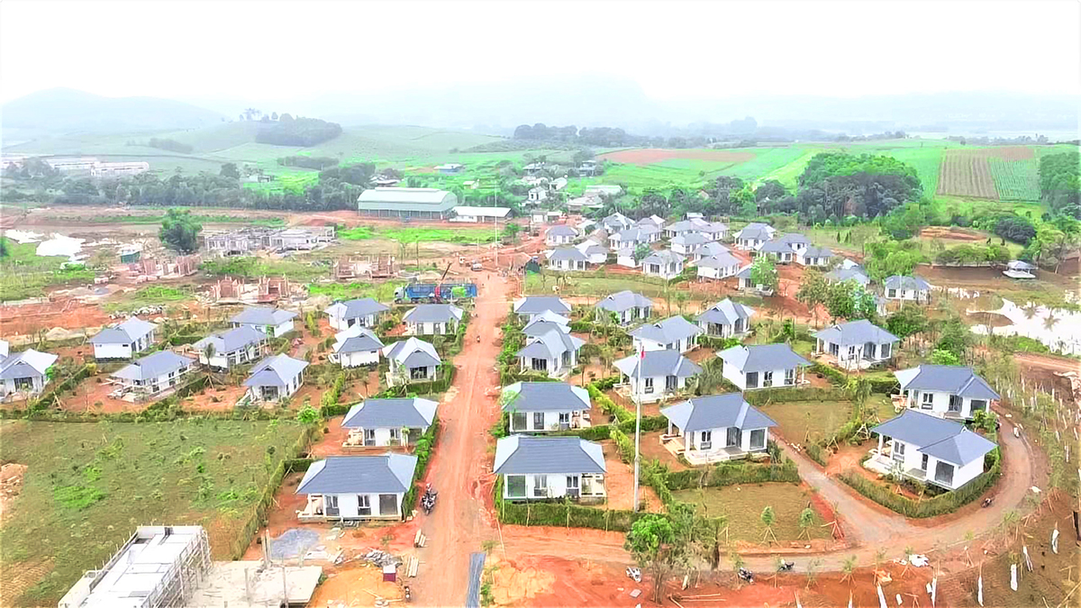 Cập nhật tiến độ thi công dự án tháng 06/2023 - Dự án Resort Sao Mai, xã Thọ Lâm, huyện Thọ Xuân, tỉnh Thanh Hóa