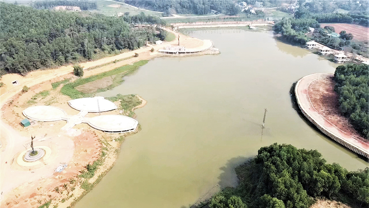 Cập nhật tiến độ thi công tháng 05/2023 – Dự án Resort Sao Mai, xã Thọ Lâm – huyện Thọ Xuân – tỉnh Thanh Hóa