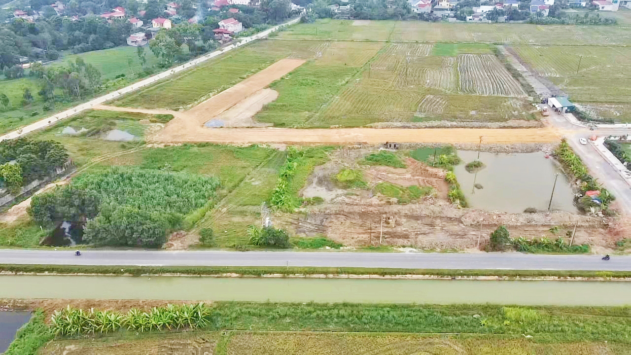 Cập nhật tiến độ thi công tháng 10/2023 - Dự án Hạ tầng kỹ thuật khu dân cư xã Phú Xuân, huyện Thọ Xuân, tỉnh Thanh Hóa