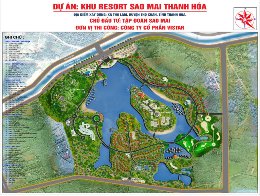 Dự án Resort Sao Mai Thanh Hóa