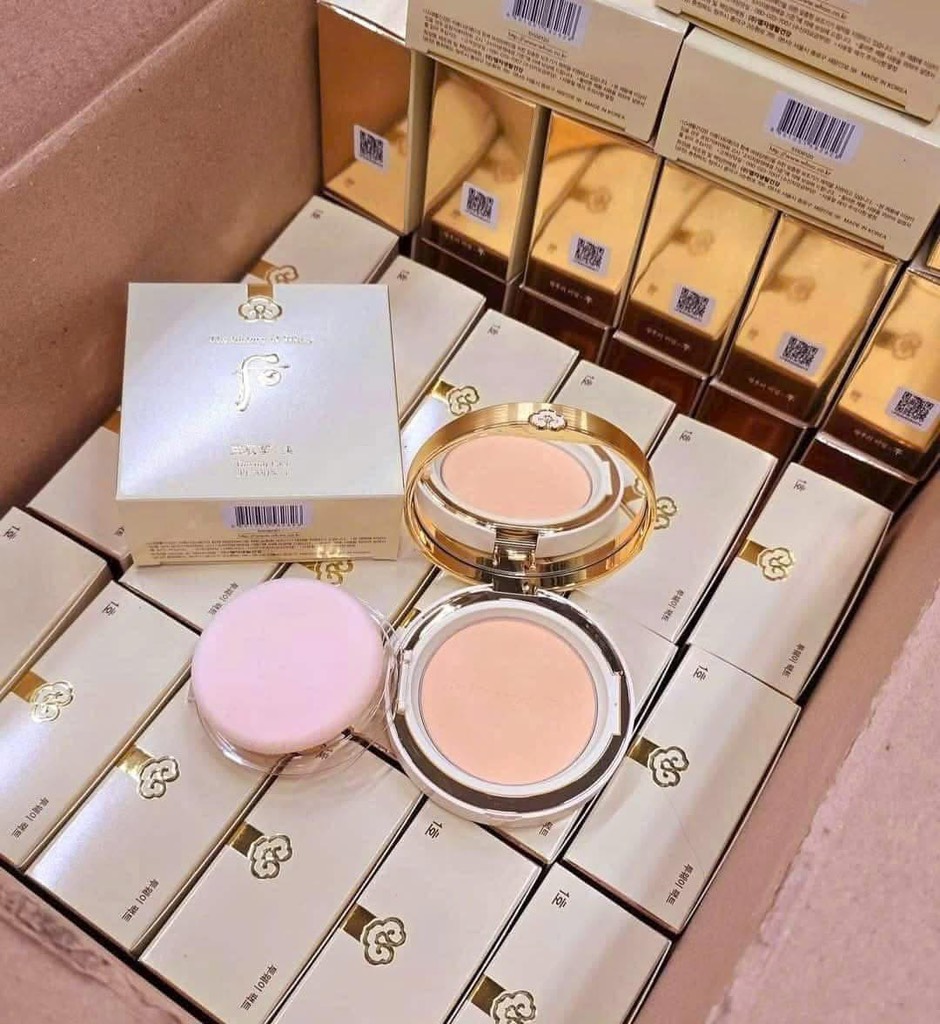 Phấn Phủ Whoo Gongjinhyang Mi Two Way Pact SPF30 PA++ Tone 01